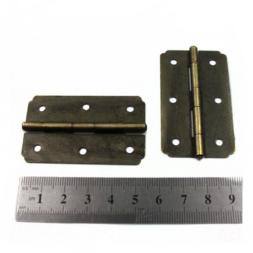 57mm 33mm plated hinges - x,