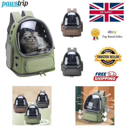 Transparent pet cat carrier - pet,