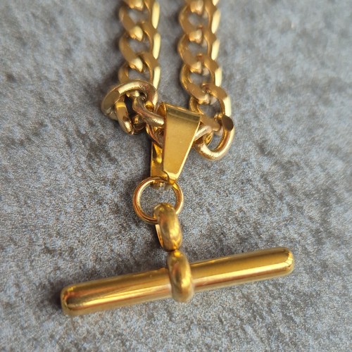 Gold plated minimalist cuban - gold,