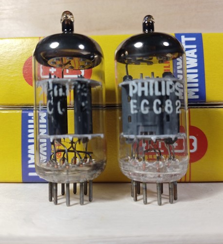 Ecc82 12au7 rare philips - 12au7,