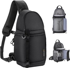 K&F CONCEPT Camera Sling Bag for Photographers, Professional Shoulder Backpack f