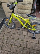 Huffy Moto x 18" Yellow Bicycle 