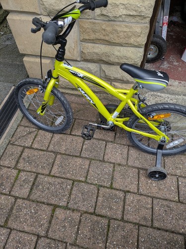 Huffy moto yellow - 18",