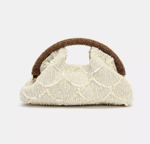 Zara beaded pouch - zara, bag