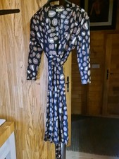 Beautiful Vintage Y2K ISSA Silk Wrap Around Dress UK 10