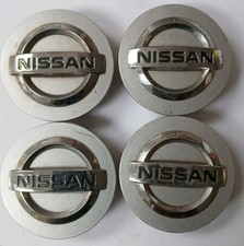 NISSAN JUKE QASHQAI ALLOY WHEEL CENTRE CAPS X4