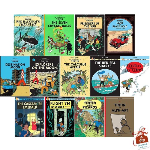 Adventures tintin series - of,