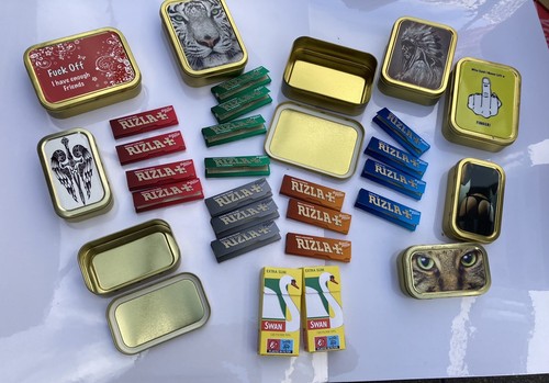 1oz tobacco sealed tin - 1oz,
