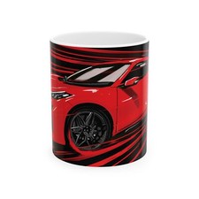 Red Chevy corvette Z06  Coffee