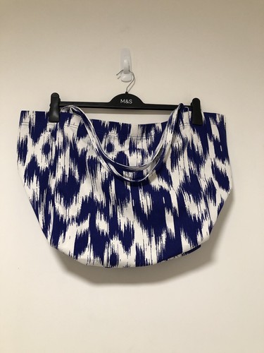 Cotton tote shopping bag - m&s,