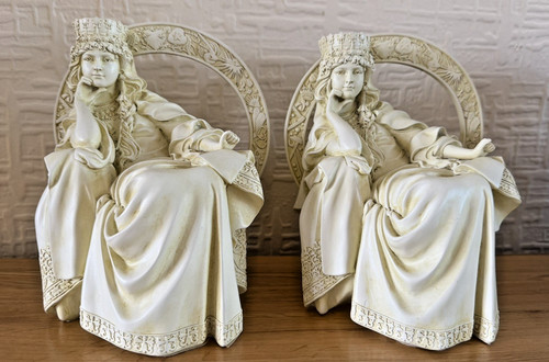 Vintage past times mucha resin - past,