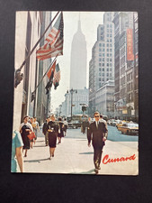 Cunard RMS Queen Mary - Menu 1st June 1963