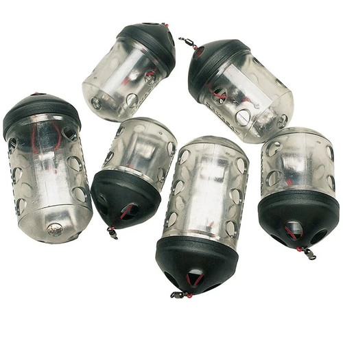 Kamasan black cap feeders for - black,