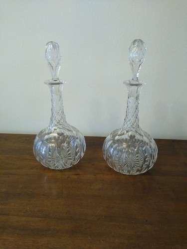 Pair antique edwardian cut - edwardian,