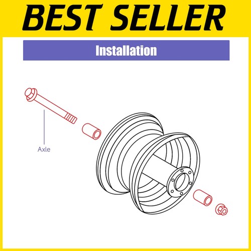 Mini bike rear axle - bike, for