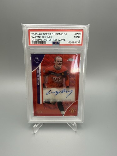 Wayne rooney autograph psa - 1/5,