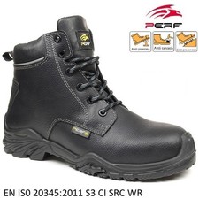 Mens S3 Leather Safety Toe Cap
