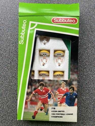Subbuteo leeds united 1993 - subbuteo,