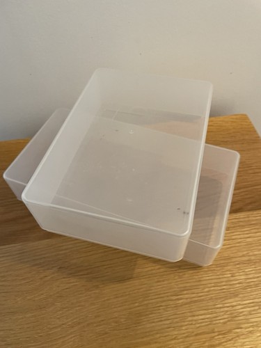 Clear transparent boxes - -, 1