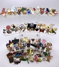 Vintage, Modern & Charity Enamel Lapel Pin Badge Bundle - 95+ Mixed Designs