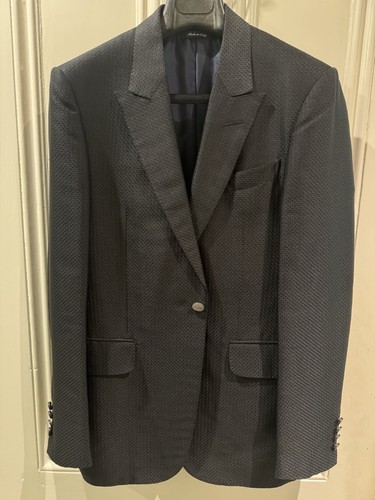 Dunhill mulberry silk tuxedo - dunhill,