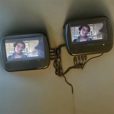 Venturer DVDM7970 Mobile DVD Player Black 7" Dual LED Screen with Accessories