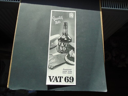 Vintage advert vat - vintage, 69