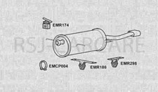Klarius PG854Q Exhaust Rear