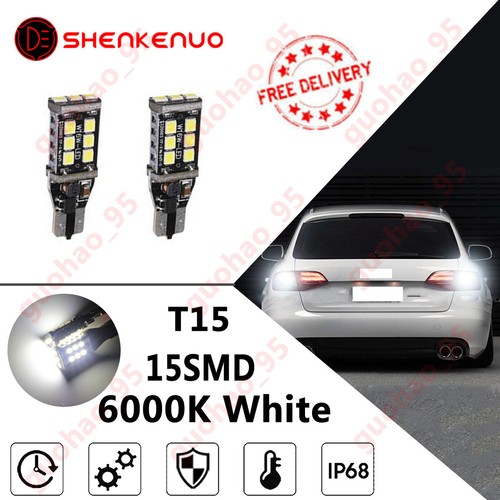 2pc reverse light bulbs t15 - reverse,