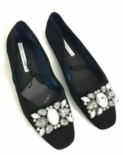 ZARA BLACK SHOES FLAT BALLET