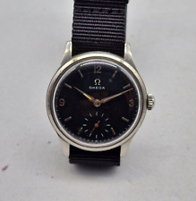 RARE 40'S W.W.W. OMEGA SUVERAN SWEDEN MILITARY MAN'S WATCH / E007