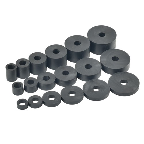 M10 rubber spacers - (10mm),