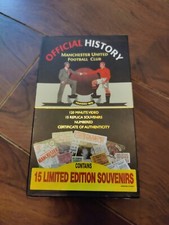 Manchester united the official history - limited edition video & souvenirs