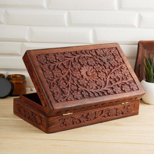 Ajuny wooden jewellery box - jewellery, for