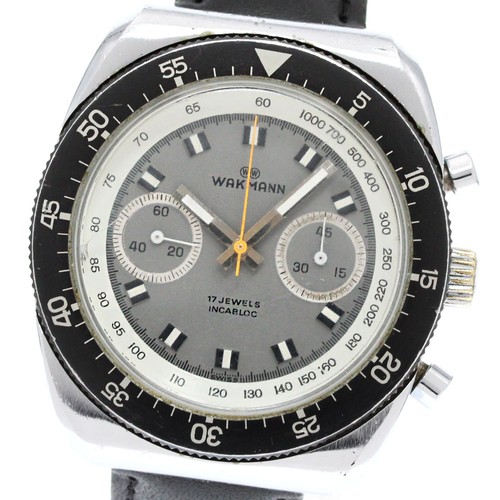 Wakmann chronograph cal 7733 - chronograph, cal.7733