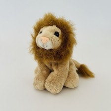 Folly Farm Ark Toys Soft Toy Cuddly Plush Small Beanie Lion Stuffed Animal 5”