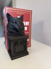 Black Cat Bookend Gothic Cat