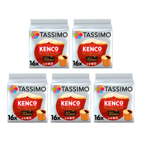 Tassimo kenco colombian coffee - tassimo,