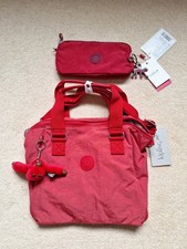 New Kipling Red Shoulder Bag