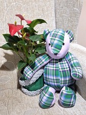 Handmade Memory Bear 18"