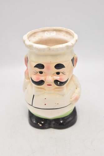 Vintage ceramic chef storage - vintage,