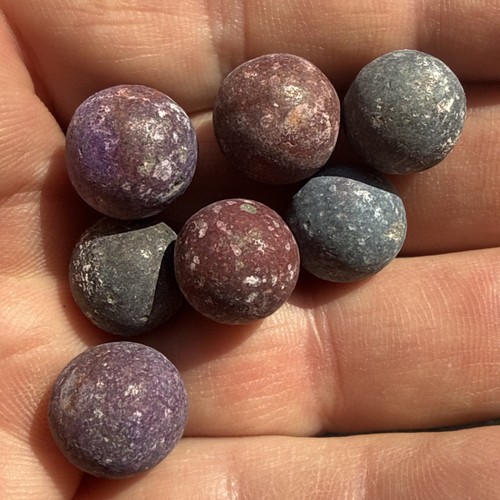 Lot colonial era marbles - lot, of