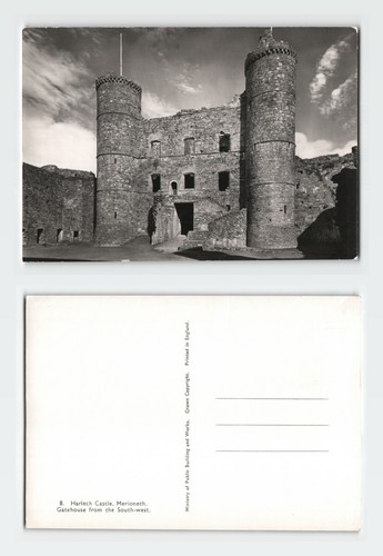 Vintage postcard harlech - postcard,