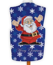 Cartoon Santa Snowflake