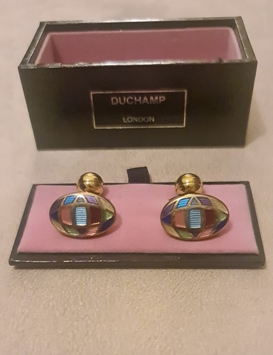Duchamp multi coloured - , oval