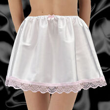 Sissy White Silky Soft Satin