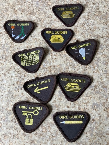 Brownie interest badges - x,
