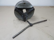 CHAS TAYLOR 12" 3 Jaw Chuck In Great Condition Rear Mount For Lathe