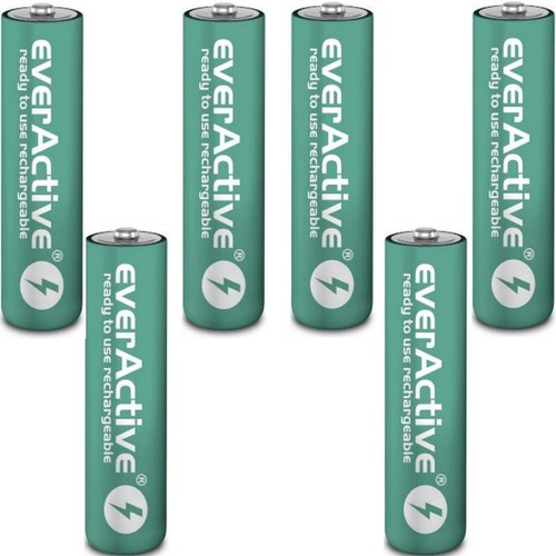 Aaa rechargeable batteries - 6,