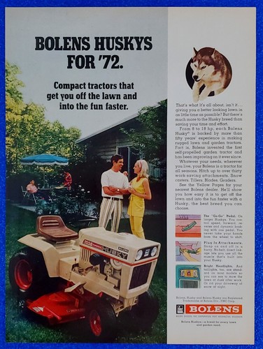1972 bolens huskys - 1972,